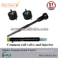 common rail valve and injector